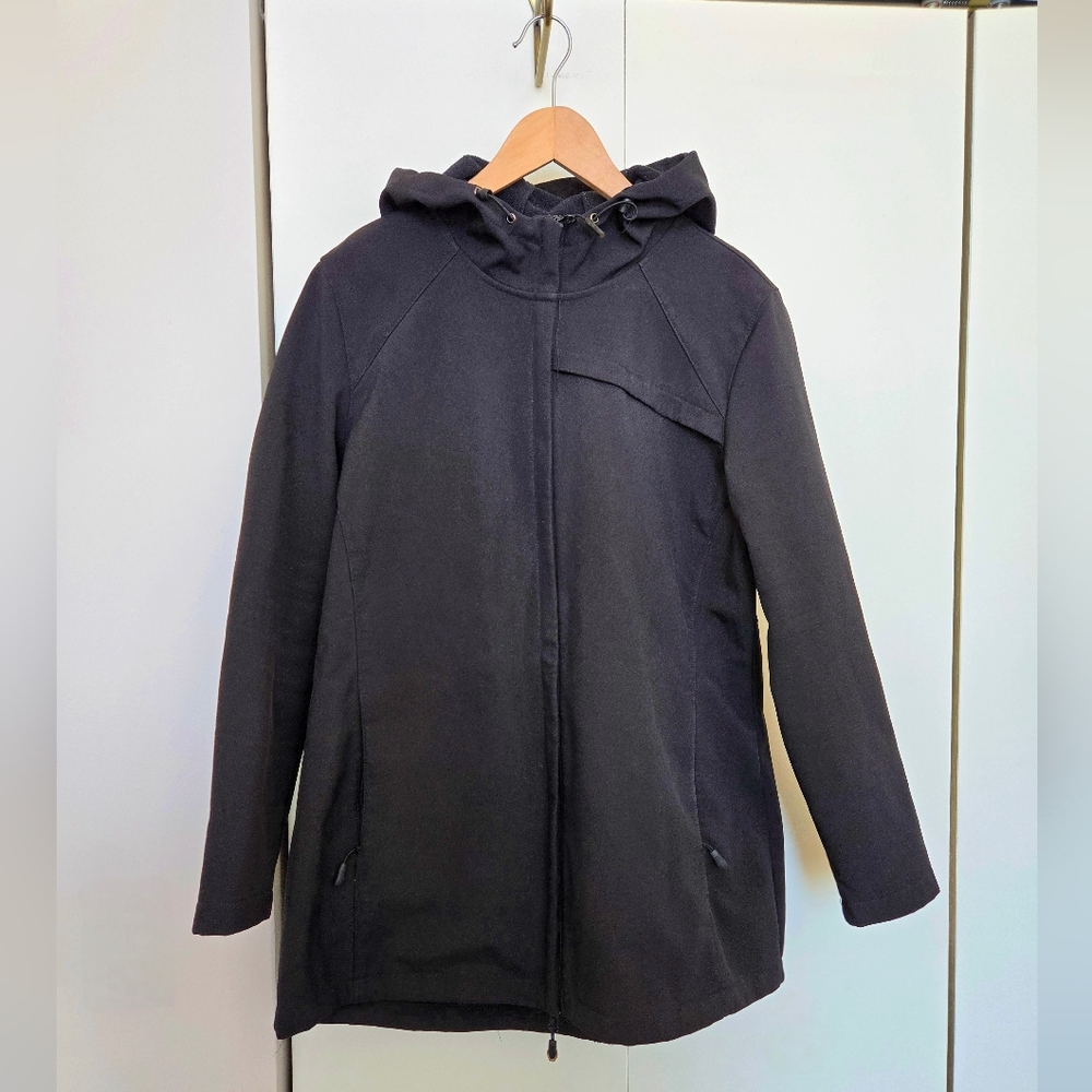 Natural Reflections Fleece Lined Hooded Water Resistant Coat